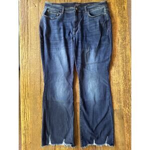 Judy Blue Boot Cut Raw Hem Jeans